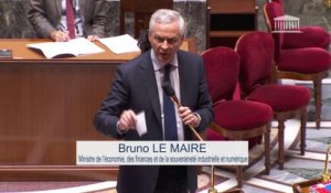 L'échange entre Éric Coquerel et Bruno Le Maire sur les amendements du projet de loi de finances