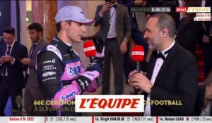 Ocon : « Incroyable d'avoir la chance de porter ce trophée » - Foot - Ballon d'Or
