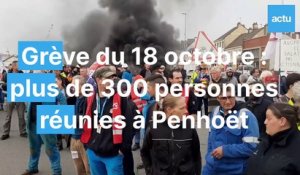 Grève du 18 octobre : à Saint-Nazaire, le message des manifestants étouffé par les tensions avec la police