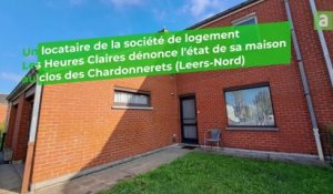 Un locataire de la société de logement Les Heures Claires (Estaimpuis) dénonce l'état de sa maison