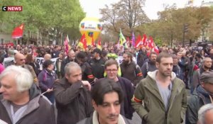 Manifestations pour les salaires : entre 107.000 et 300.000 participants en France, des heurts en marge du cortège parisien
