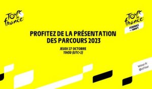 Présentation du Tour de France 2023 en direct - #TDF2023