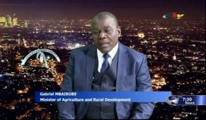 Gabriel MBAIROBE at the 7:30pm TV News_of October 20, 2022