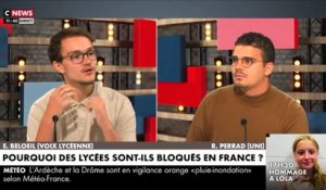 Mobilisation dans les lycées - Grévistes et non grévistes s’opposent en direct sur le plateau de « Morandini Live » - VIDEO