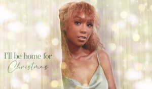 Tiera Kennedy - I'll Be Home For Christmas (Lyric Video)