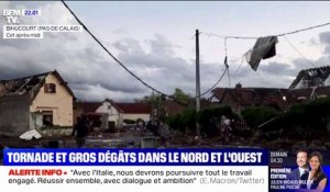 Plusieurs communes du nord et l'ouest de la France ravagées par les orages