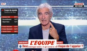 Domenech : «On ne prend pas quelqu'un qui va polluer la préparation» - Foot - CM 2022 - Bleus