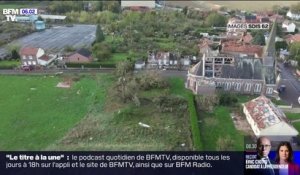 "C'est juste affreux, on se croirait dans un cauchemar": après les tornades dans le nord de la France, tout est à reconstruire