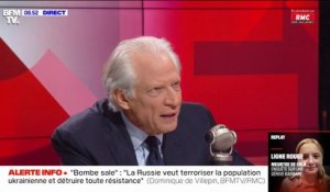 Dominique Villepin: "Je ne suis pas sûr que le président de la République soit toujours au contact du pays et des réalités"