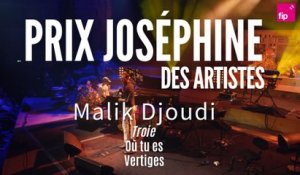 Le prix Joséphine des artistes : Malik Djoudi "Troie",  "Où tu es" et  "Vertiges"