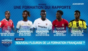 Dembélé, Camavinga et bientôt Doué : Rennes, nouveau fleuron de la formation