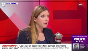 Aurore Bergé: "Agnès Buzyn est la seule ministre de la Santé au monde à faire face à une instruction judiciaire" sur la gestion du Covid