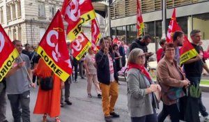 300 personnes pour la manifestation de la CGT à Saint-Étienne