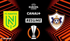Le résumé de Nantes / Qarabag - UEFA Europa League (5e journée)
