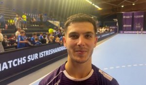 Interview maritima: Arthur Jund après la victoire d'Istres Handball contre Ivry
