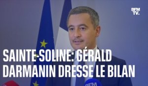 Manifestation anti-megabassines agricoles à Sainte-Soline: la prise de parole de Gérald Darmanin en intégralité