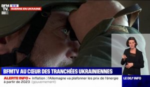 BFMTV au cœur des tranchées ukrainiennes