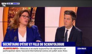 La secrétaire d'État Sonia Backès raconte comment sa mère est devenue scientologue