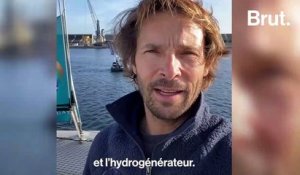 Route du Rhum: Romain Pilliard et son bateau “reconditionné”