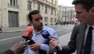 "J'en ai rien à foutre":  le député RN Jean-Philippe Tanguy invectivé à son arrivée à l'Assemblée