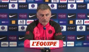 Galtier : «Si un joueur me dit qu'il ne veut pas jouer, il ne joue pas» - Foot - L1 - PSG