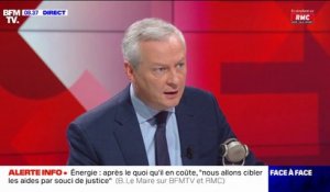 Bruno Le Maire annonce un nouveau rapport "d'ici 6 mois" sur les causes de l'inflation