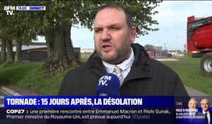 Benoît-Vincent Caille, maire de Bihucourt: L'amiante, "c'est le danger potentiel qui est sur chaque habitation" touchée par la tornade