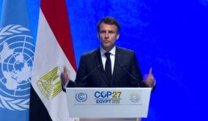 Cop 27: Emmanuel Macron appelle à la création d'un "contrat politique et financier" avec les pays du Sud, pour "aider à préserver" leur biodiversité