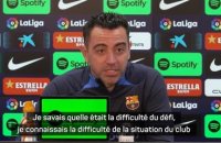 14e j. - Xavi : "Être entraîneur du Barça n'est pas facile"
