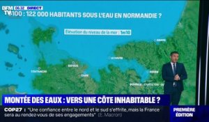 Si rien n'est fait pour diminuer les émissions de CO2, 122.000 habitants pourraient se retrouver sous l'eau en Normandie d'ici 2100