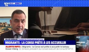 Ocean Viking: Gilles Simeoni, président du Conseil exécutif de Corse, affirme que l'île est prête à accueillir le navire humanitaire