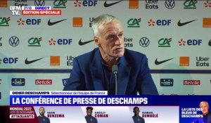 Didier Deschamps sur sa liste à 25 joueurs: "Je considère que nous avons assez de sécurité pour participer et être à cette compétition"