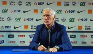 Didier Deschamps : "Nous partirons avec une défense à 4"