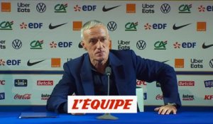 Deschamps s'explique sur Maignan et Mandanda - Foot - CM 2022 - Bleus