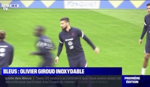 Liste des Bleus pour le Mondial: à 36 ans l'inoxydable Olivier Giroud