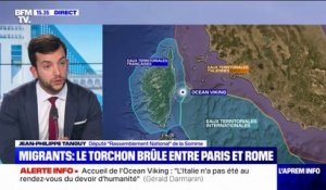 Jean-Philippe Tanguy, député RN: "Si les personnes qui prennent la mer savaient qu'elles ne pourraient pas arriver en Europe, elles ne prendraient plus la mer"