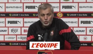 Genesio : « Heureux d'avoir autant de joueurs concernés par le mondial » - Foot - L1 - Rennes