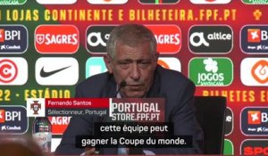 Portugal - Santos : "Cette équipe peut gagner la Coupe du monde"