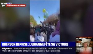 L'Ukraine fête sa victoire après le retrait russe de Kherson