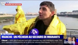 Un pêcheur raconte comment il a sauvé trois migrants dans la Manche