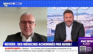 Médecins acheminés par avion: "Aujourd'hui, il y a urgence à permettre aux Nivernais de se soigner correctement", affirme Denis Thuriot, maire de Nevers