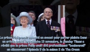 -Le prince Philip a consulté son avocat à ce sujet- - cette plainte que le mari d'Elizabeth II envis