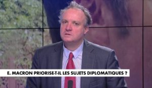 L'édito de Jérôme Béglé : «Emmanuel Macron priorise-t-il les sujets diplomatiques ?»