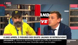 Quatre ans après, trois figures historiques des gilets jaunes se retrouvent en direct sur le plateau de "Morandini Live" sur CNews: Que reste-t-il du mouvement aujourd'hui ? - VIDEO