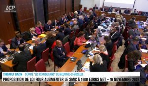 Séance publique à l'Assemblée nationale - Smic à 1600 euros nets : examen d'une proposition de loi