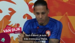 Pays-Bas - van Dijk triste pour Mané : "Le tournoi mérite les meilleurs joueurs du monde"