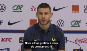France - Lucas Hernandez évoque la concurrence avec son frère