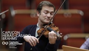 Renaud Capuçon dans la Symphonie n°2 de Brahms, avec le Philhar de Radio France, dirigé par Pablo Heras-Casado