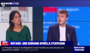 "On mène une guerre contre l'empire médiatique de Bolloré" explique Louis Boyard, le député isoumis sur BFMTV