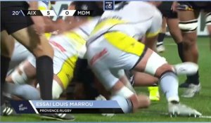 PRO D2 - Résumé Provence Rugby-Stade Montois: 20-19 - J11 - Saison 2022/2023